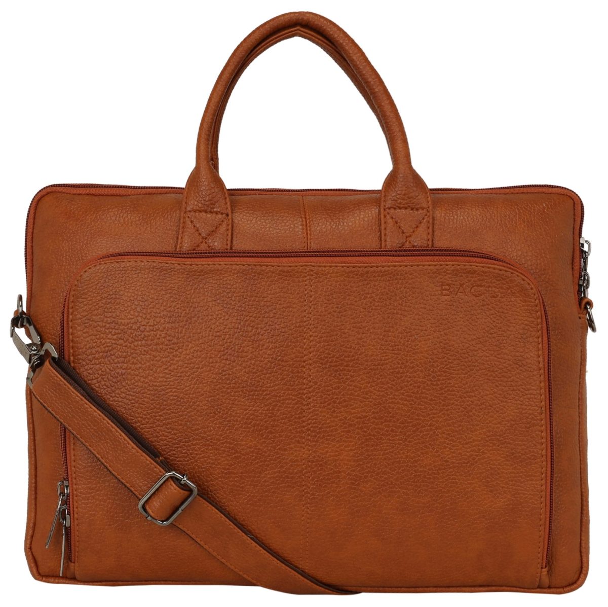 Tan Leather Laptop sleeve/bag