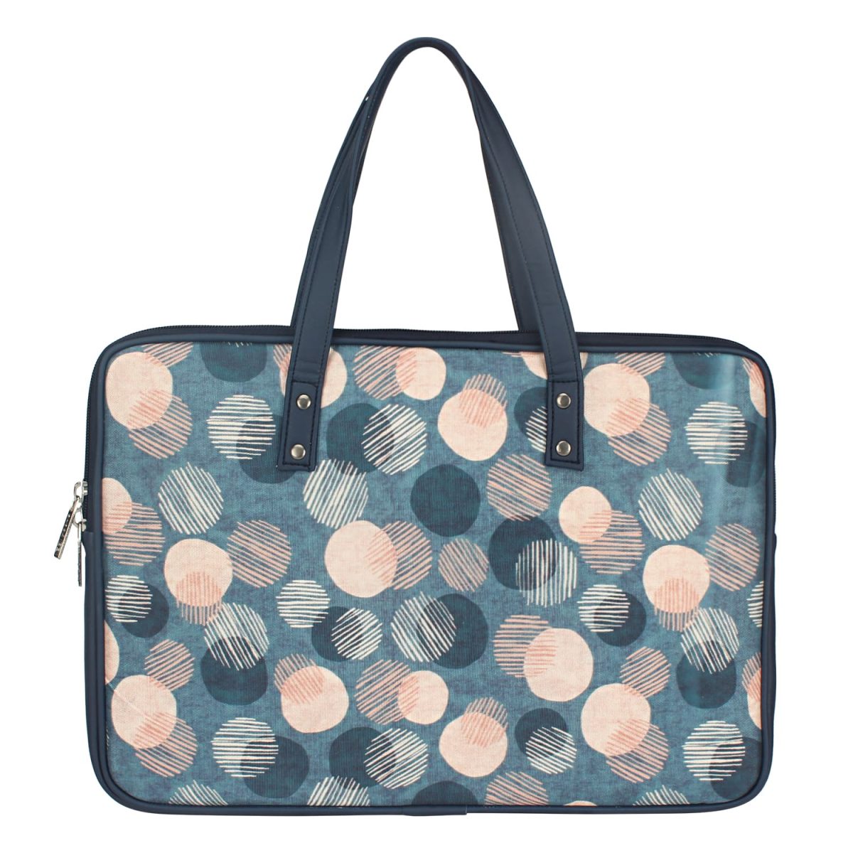 Daisy Laptop Sleeve Bag Navy Blue