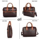 Elite Laptop Bag - Brown