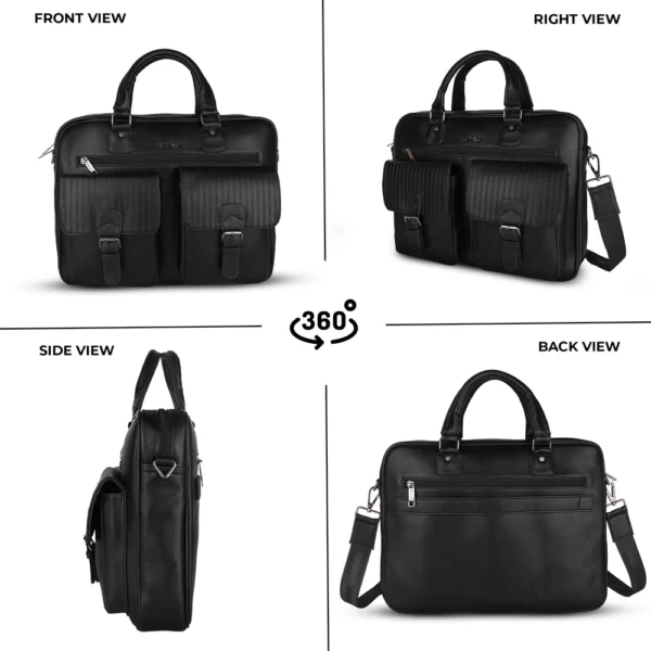 Vogue Laptop Bag - Black